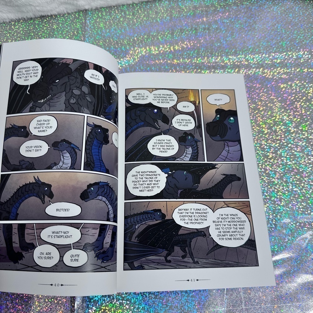Wings of Fire: Book Four The Dark Secret (The Graphic Novel #4) Tui T Sutherland - Picture 5 of 11